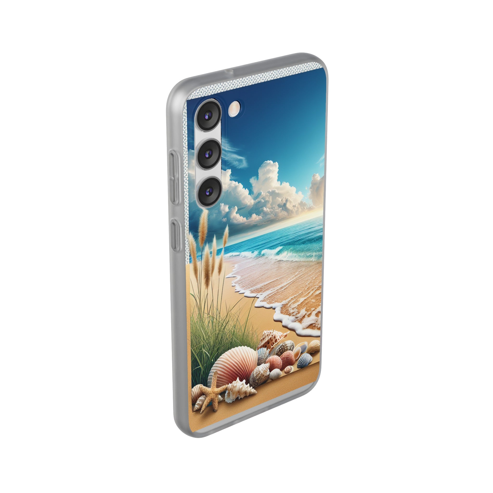 Strandparadies Handy Cover - Für iPhone & Samsung, Tauche ein in die Wellen - Die Inspiration für einen baldigen Urlaub