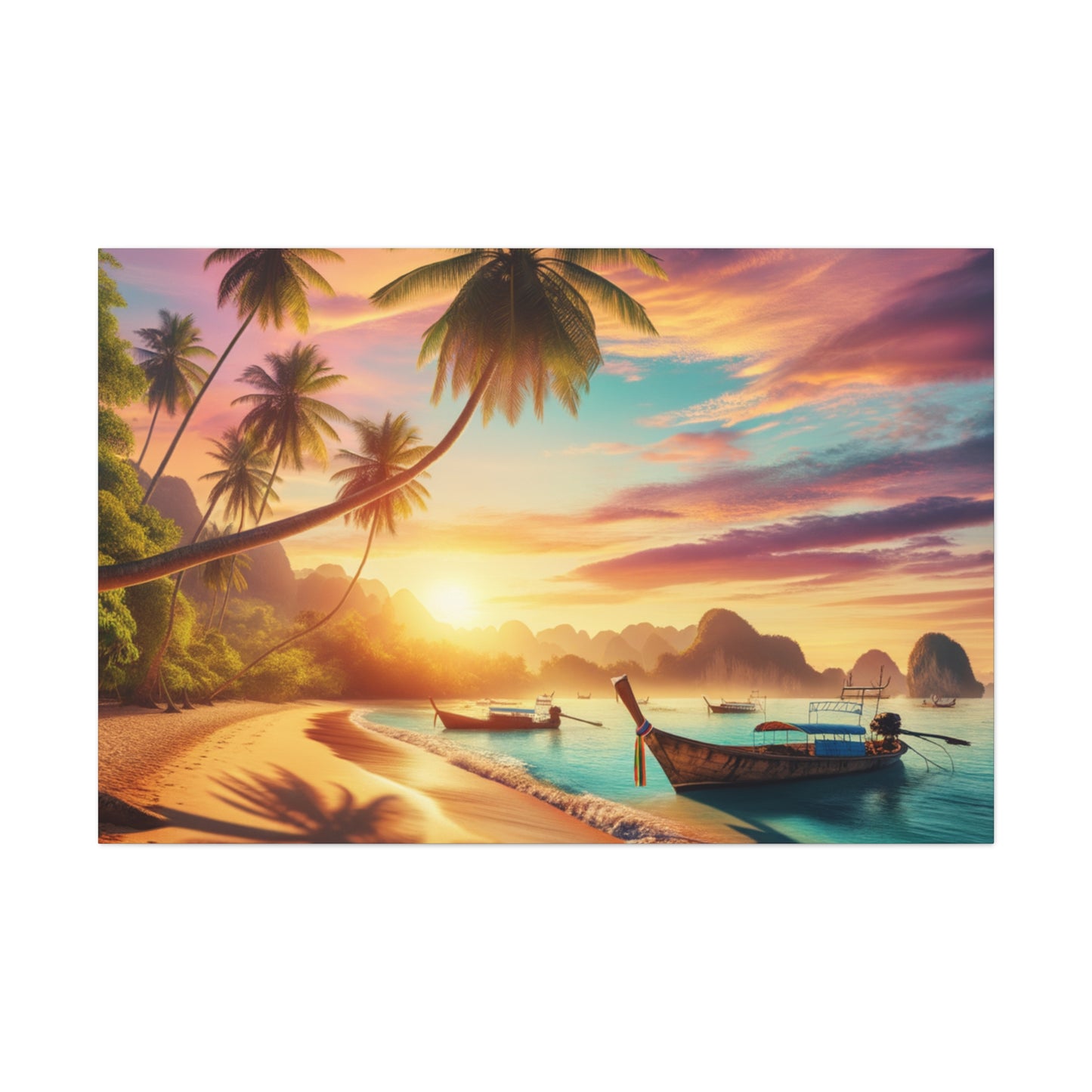 Traumhafte Küstenparadiese: Entdecken Sie unsere exklusive Kollektion von Strand- und Meerbildern aus Thailand  - Canvas  - Wandbild