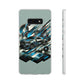 High-Speed Elegance: Sleek Futurism Car-Themed Handy - Cover