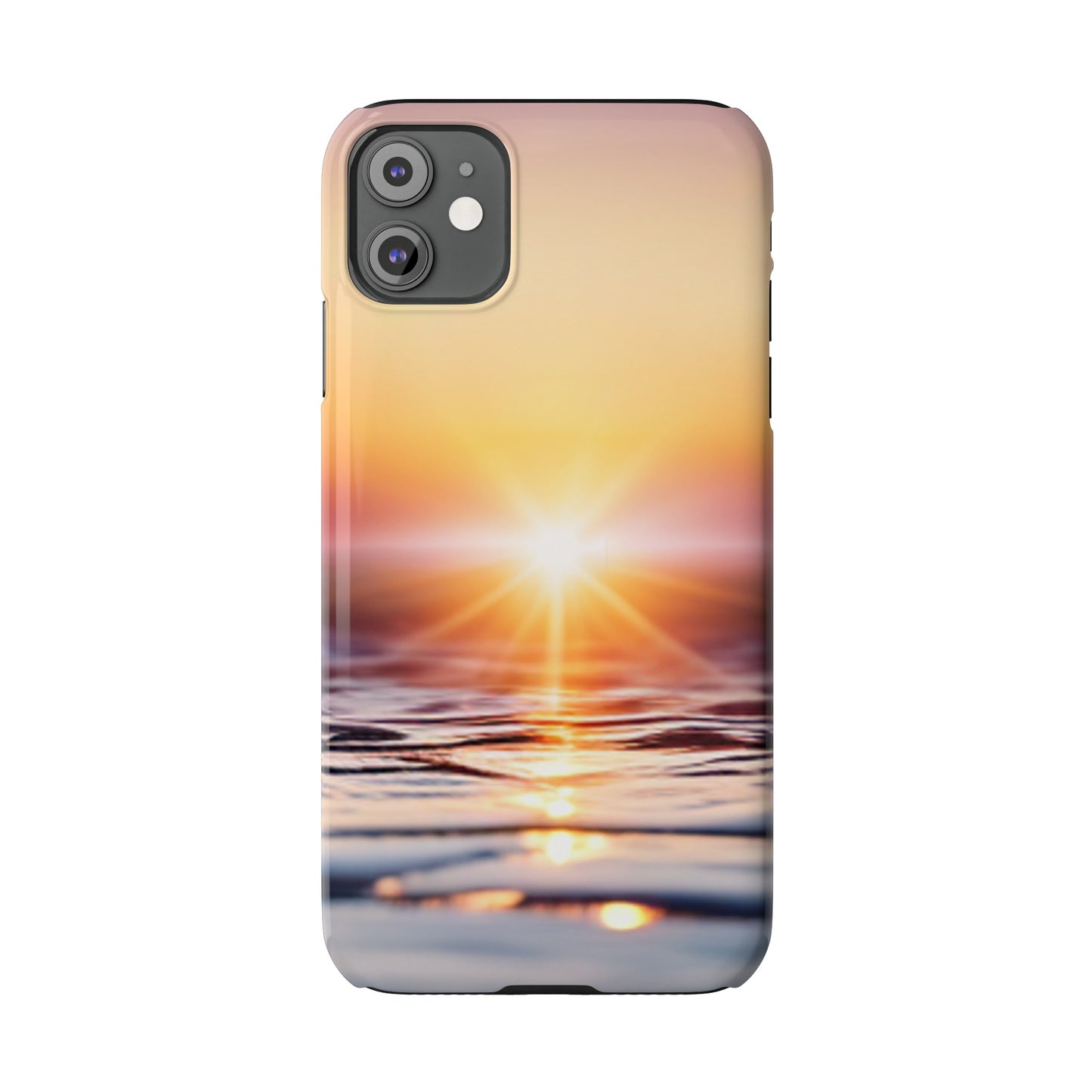 Bezaubernde Sonnenuntergangs-Handyhülle - Perfekt im neuen Design für Dein iPhone