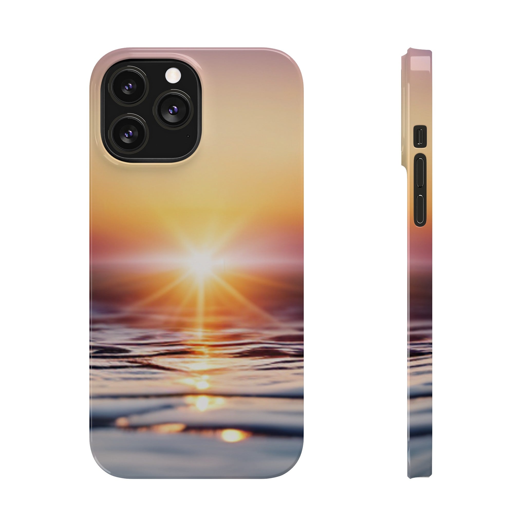 Bezaubernde Sonnenuntergangs-Handyhülle - Perfekt im neuen Design für Dein iPhone