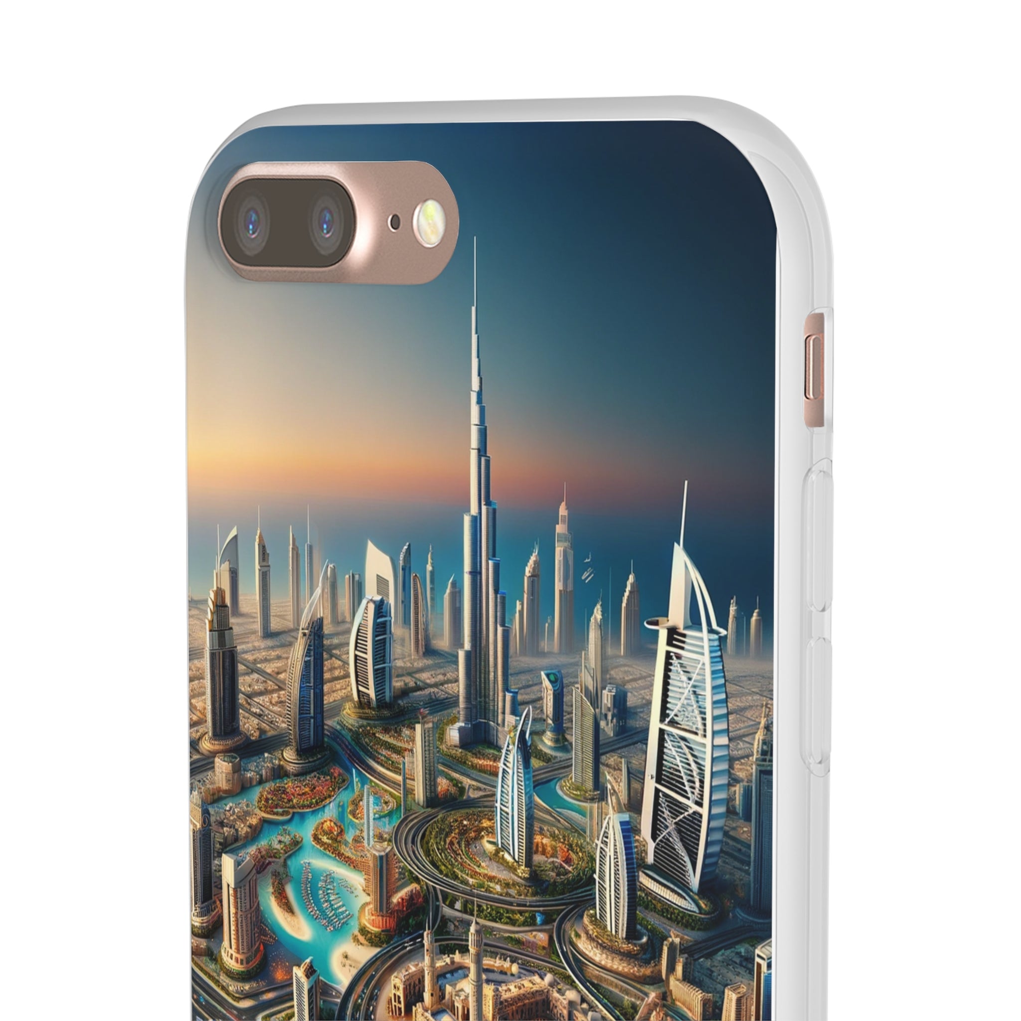 Dubai Dreams: Dein Handy-Cover in luxuriösem Glanz mit dem Design der Wahrzeichen Dubais wie z.B. Burj Khalifa oder dem Burj al Arab!