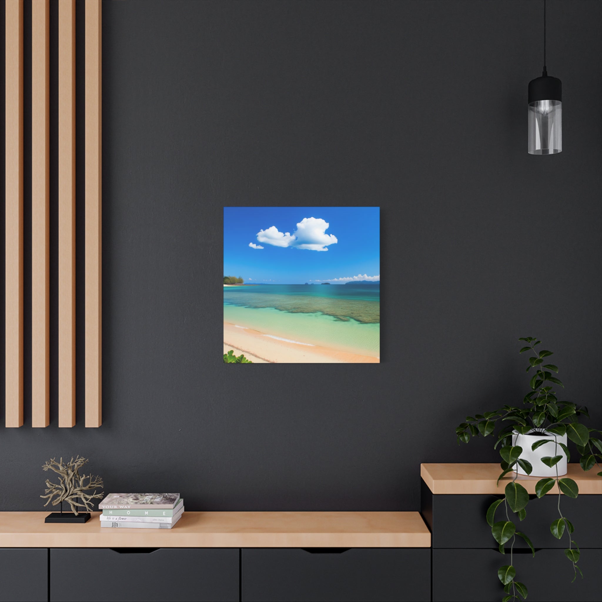 Entdecke die Schönheit Thailands: Atemberaubende Strand- und Meereslandschaften für Dein Zuhause           - Canvas  - Wandbild