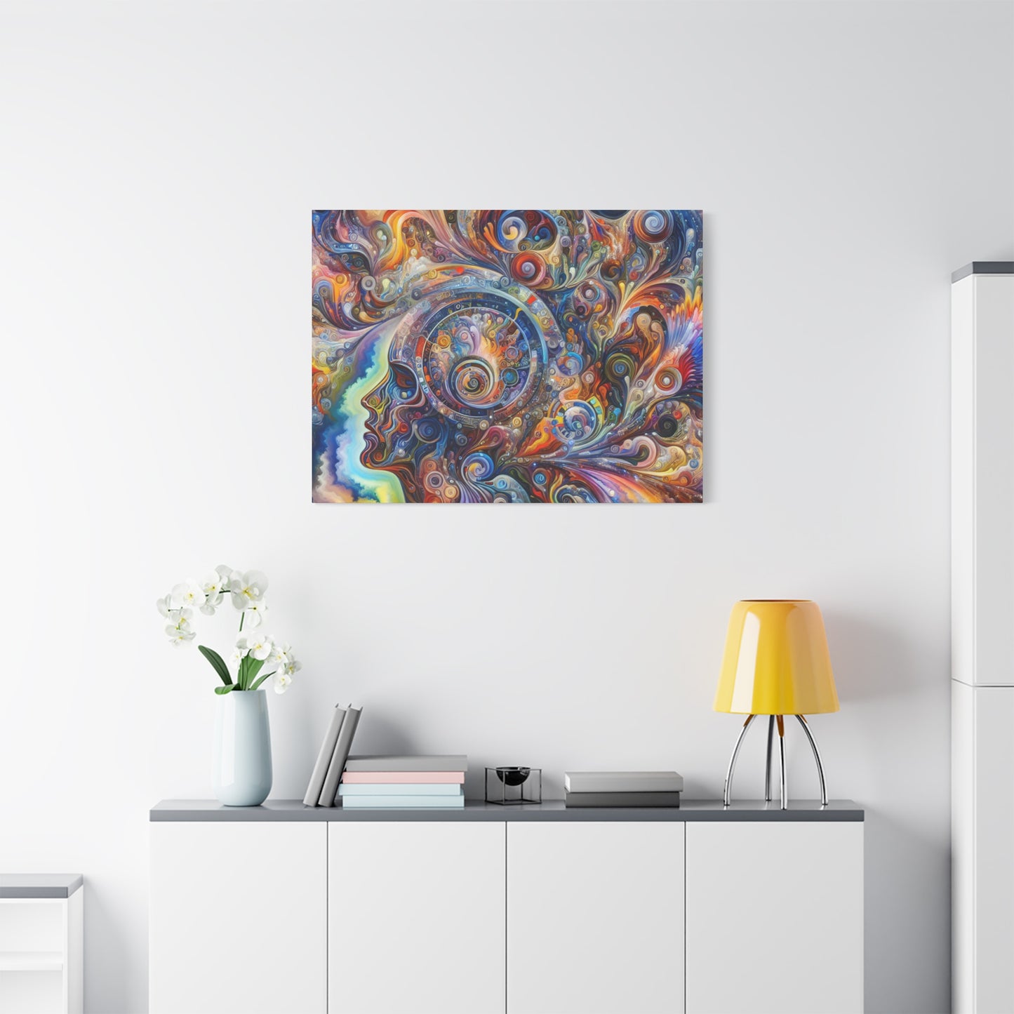 bunter Punk vonTheodore Vanborough Bloomfield     -Canvas