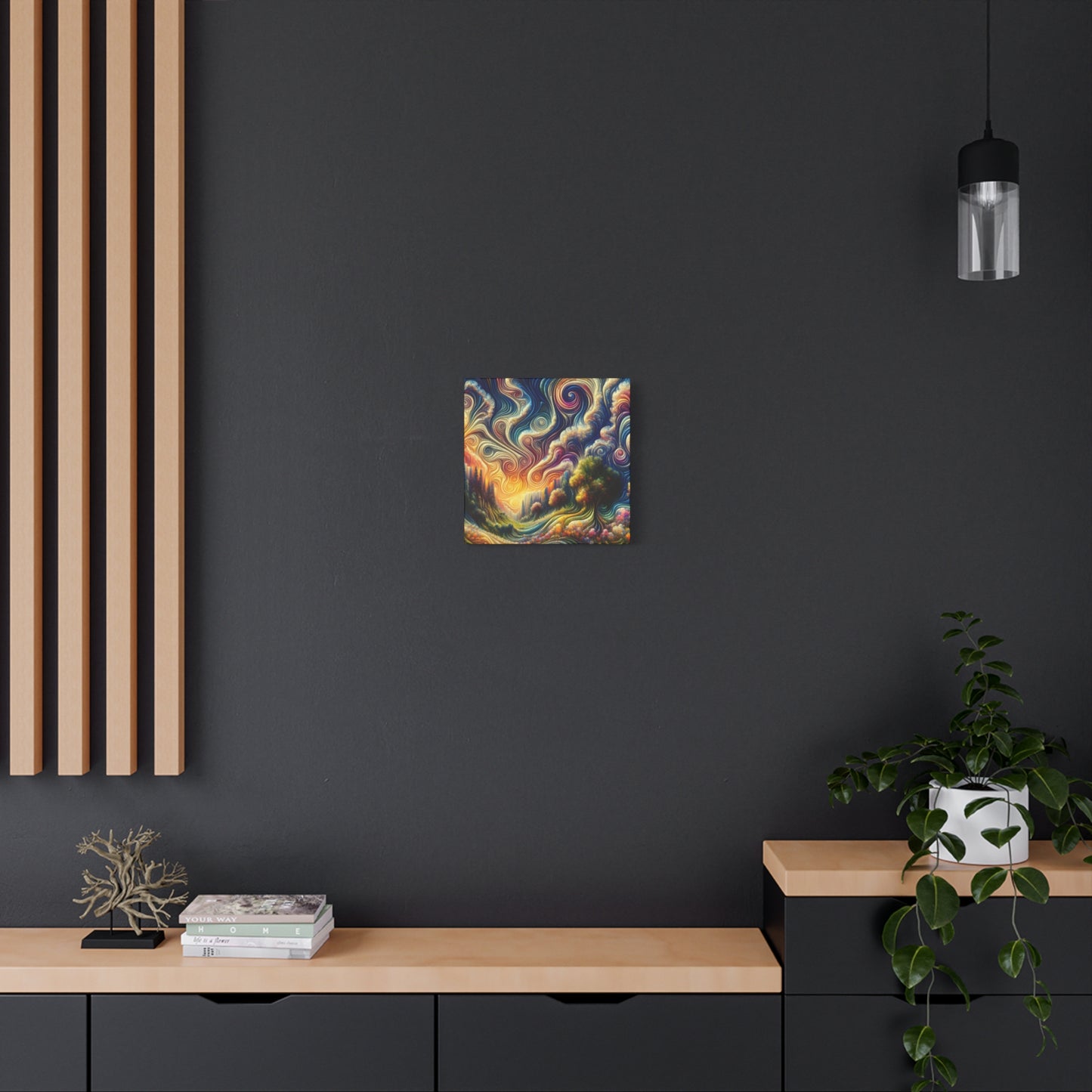 bebender Himmel von Edgar Bellefontaine    -Canvas -Wandgemälde