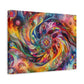 Bunte Spirale von Alabaster Fenton Fields    -Canvas -Wandgemälde