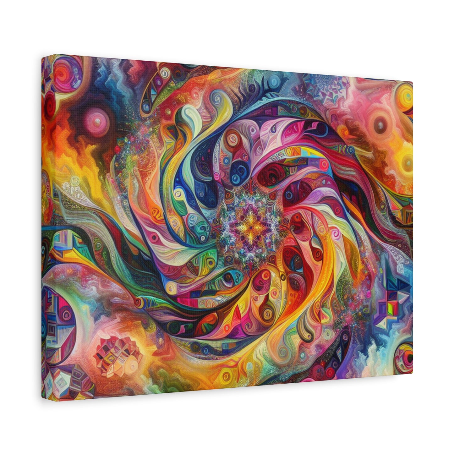 Bunte Spirale von Alabaster Fenton Fields    -Canvas -Wandgemälde
