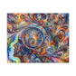 bunter Punk vonTheodore Vanborough Bloomfield     -Canvas