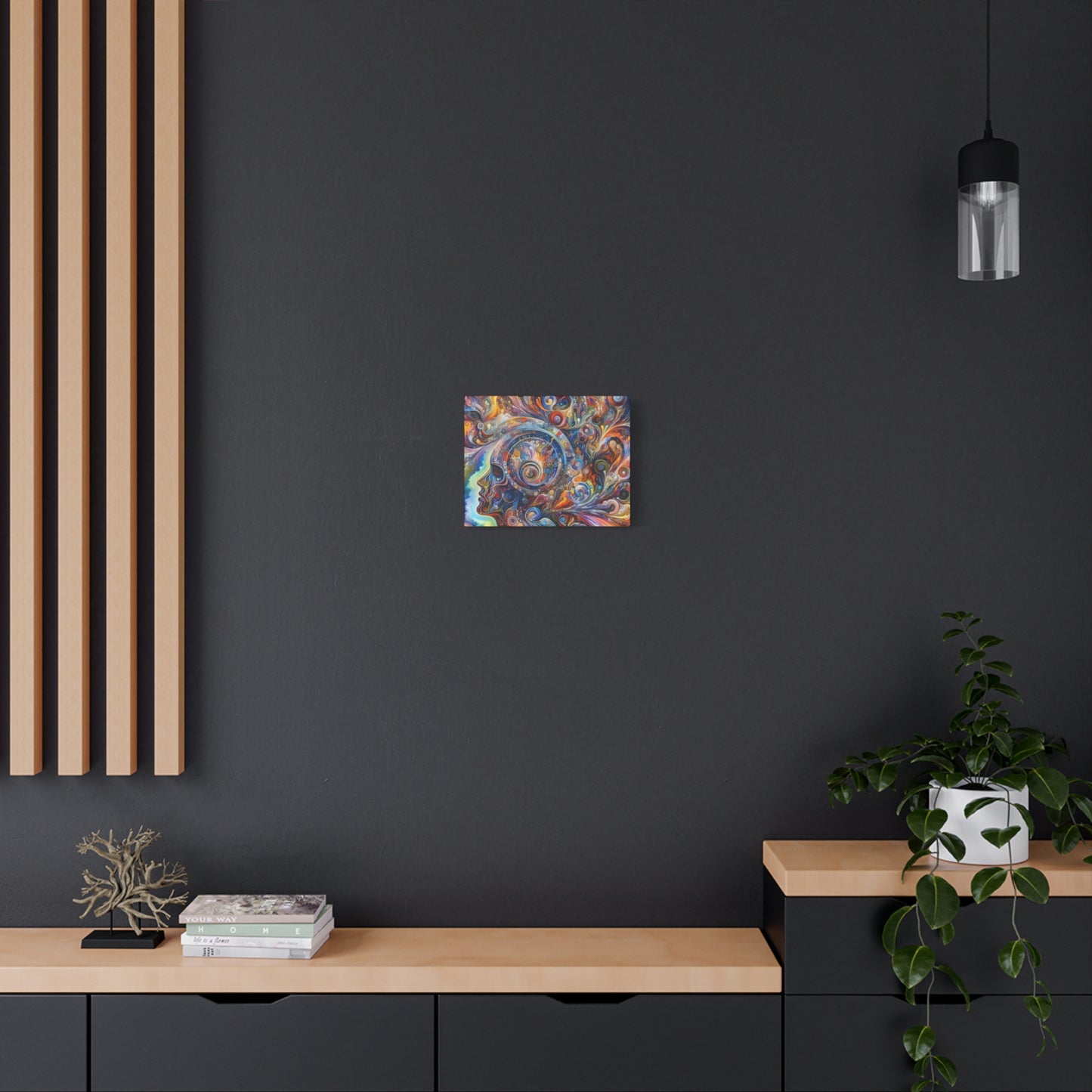 bunter Punk vonTheodore Vanborough Bloomfield     -Canvas