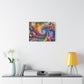 Farbenfrohe Blasen von Theodore Belleview Collection -Canvas -Wandgemälde