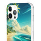 Strandparadies Handy Cover - Für iPhone & Samsung, Tauche ein in die Wellen - Die Inspiration für einen baldigen Urlaub