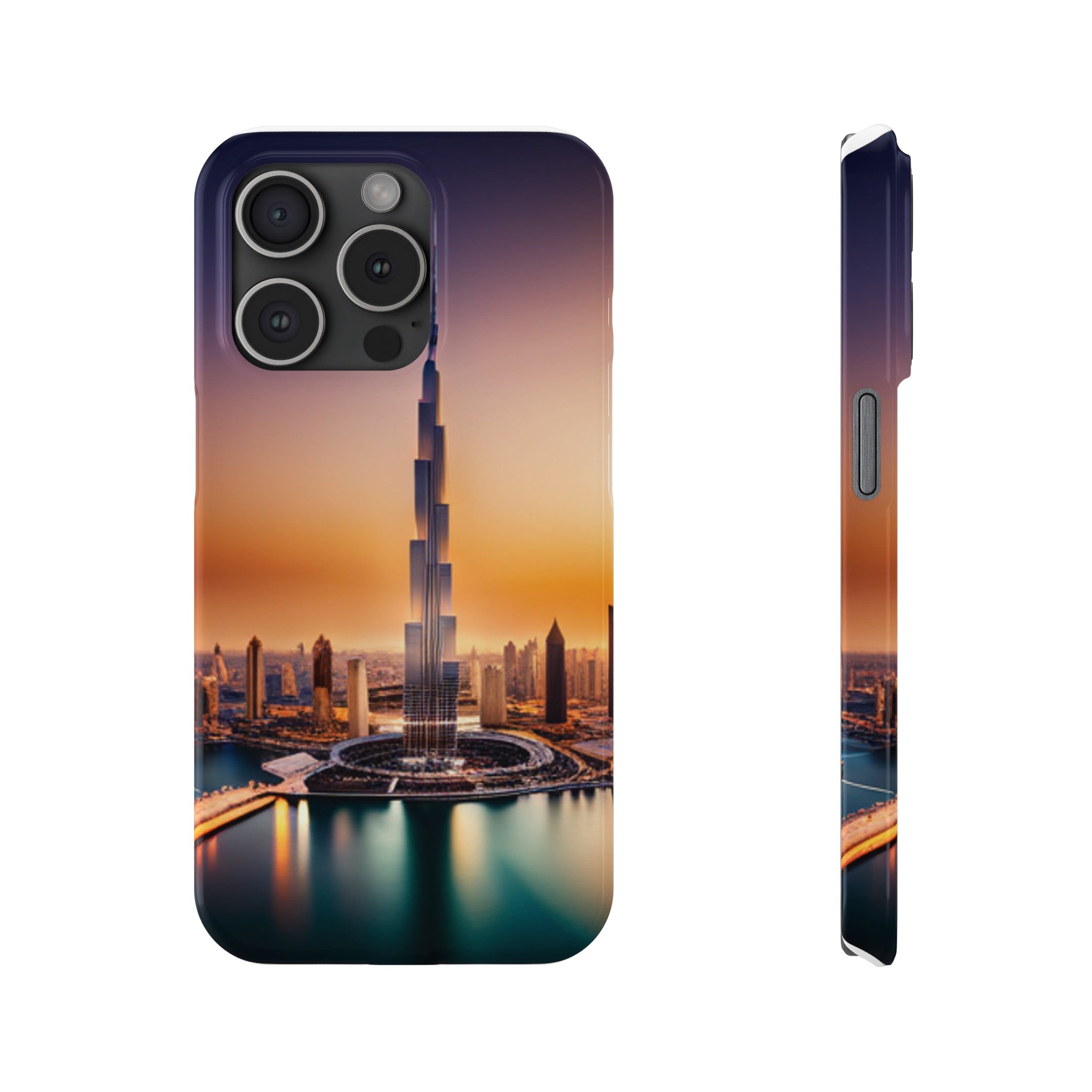 Dubai Dreams: Dein Handy-Cover in luxuriösem Glanz mit dem Design des Burj Khalifa!