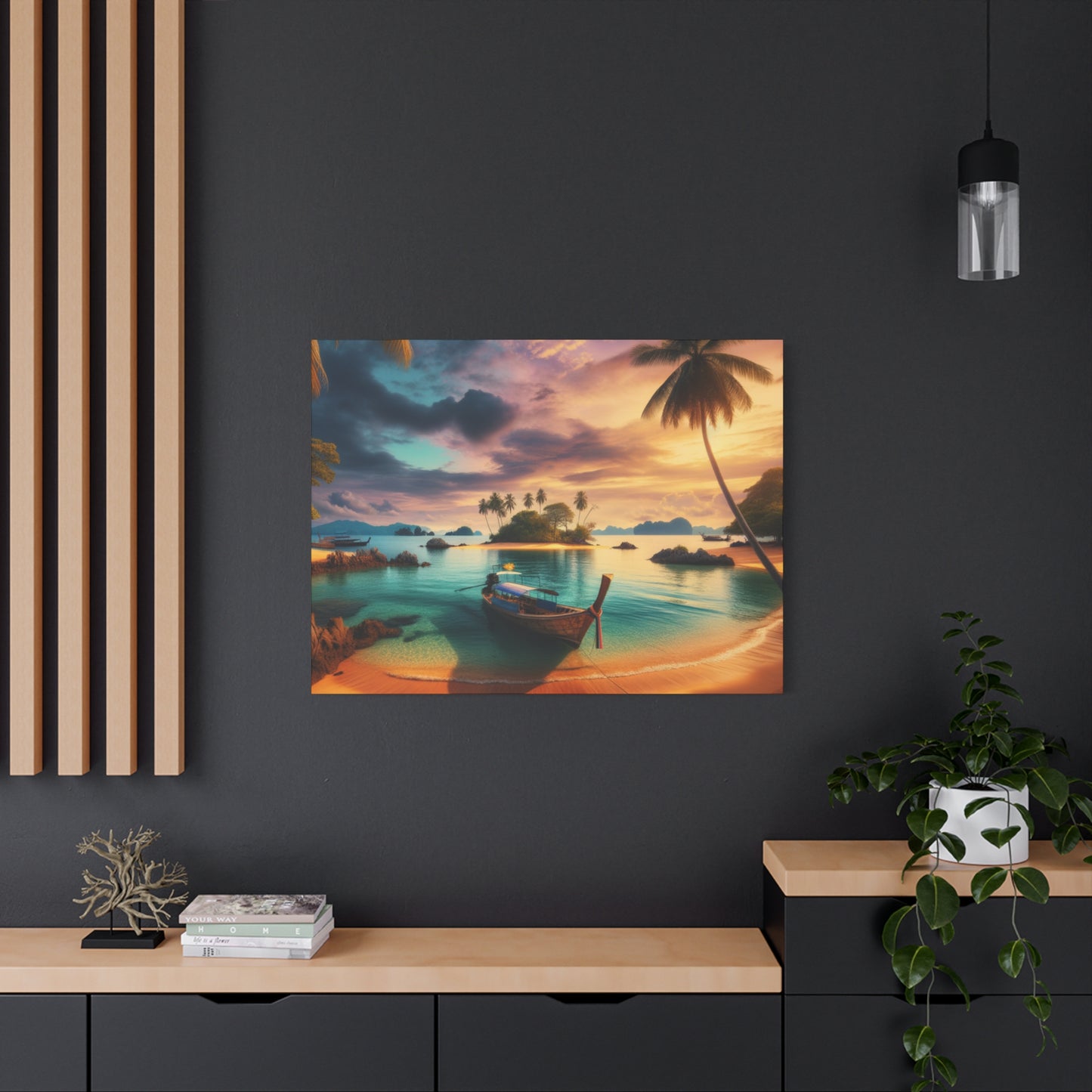 Entdecke die Schönheit Thailands: Atemberaubende Strand- und Meereslandschaften für Dein Zuhause       - Canvas  - Wandbild