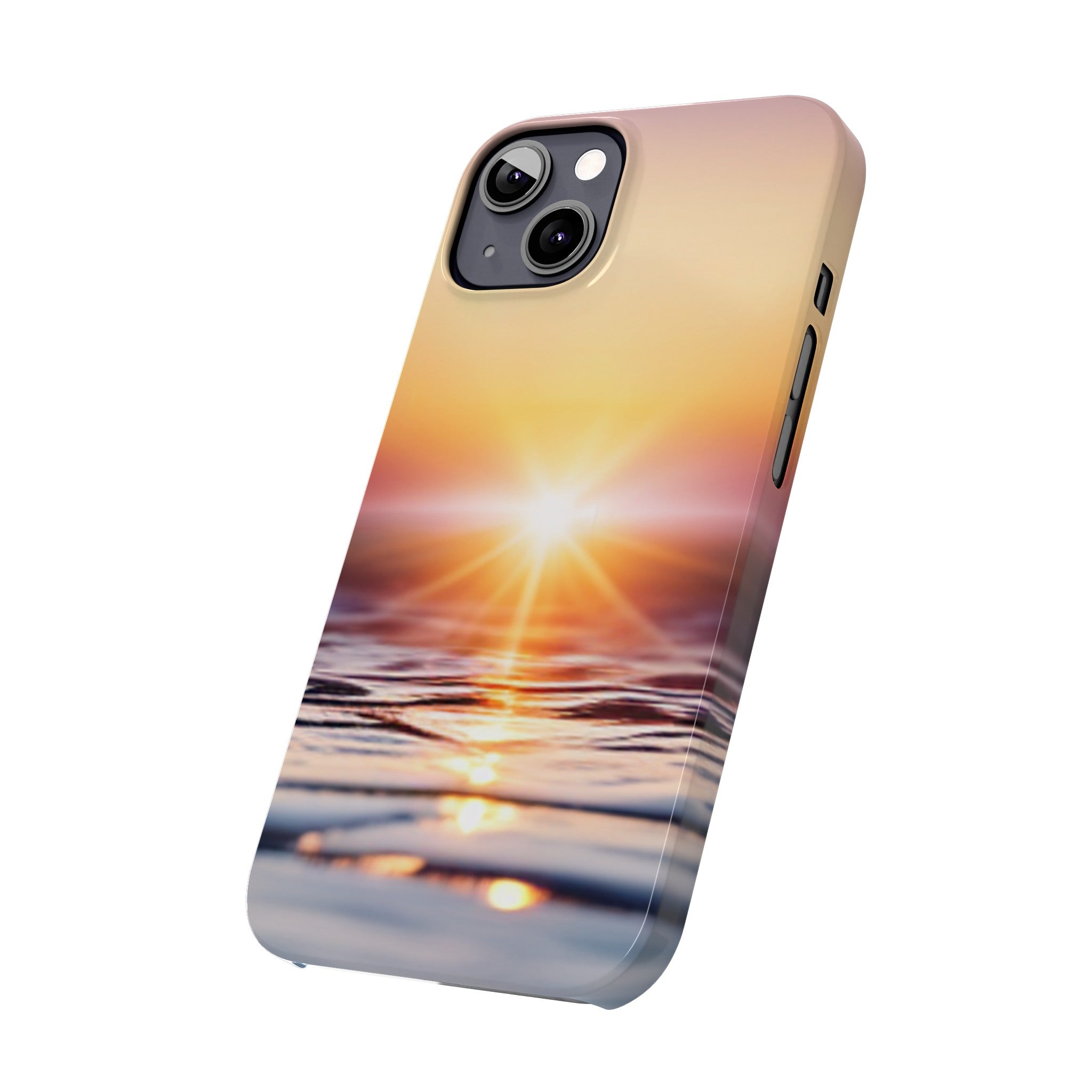 Bezaubernde Sonnenuntergangs-Handyhülle - Perfekt im neuen Design für Dein iPhone