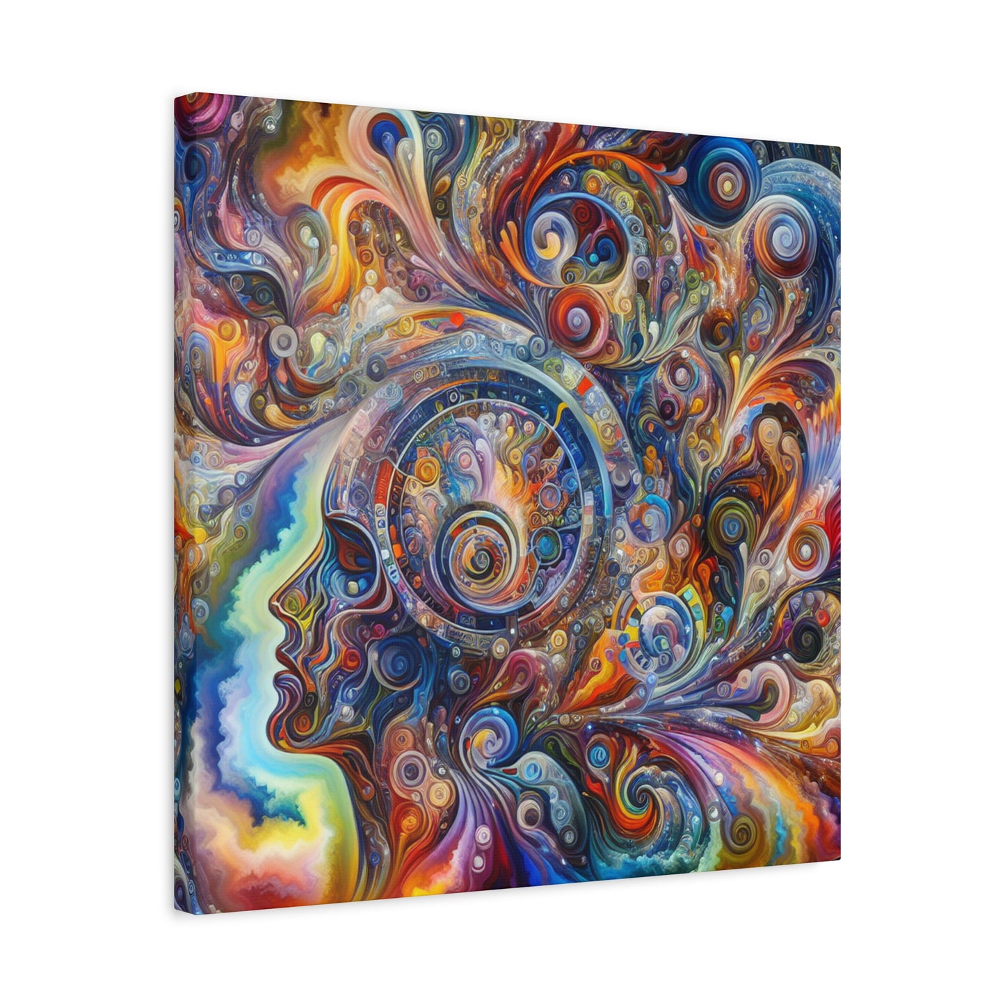 bunter Punk vonTheodore Vanborough Bloomfield     -Canvas