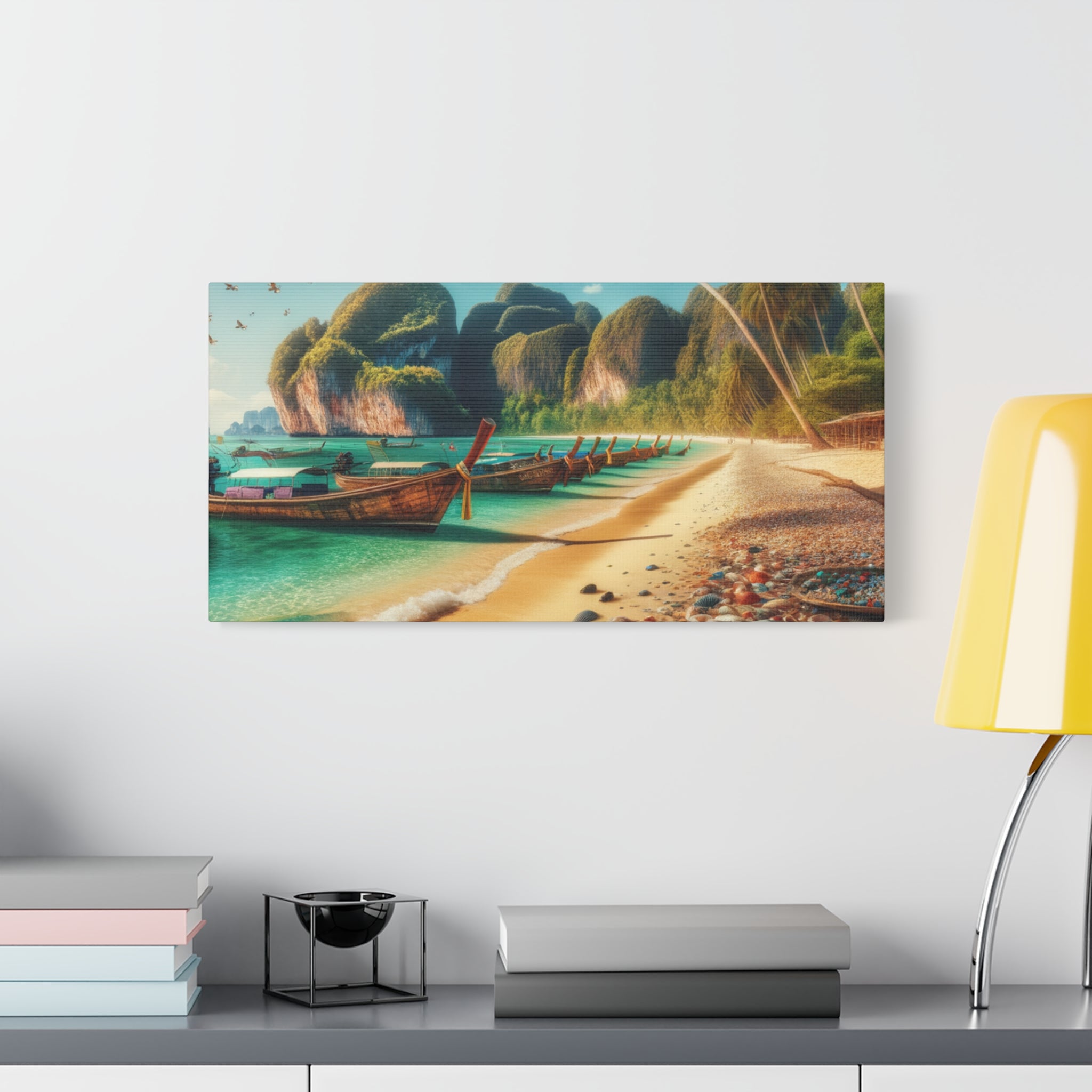 Entdecke die Schönheit Thailands: Atemberaubende Strand- und Meereslandschaften für Dein Zuhause    - Canvas  - Wandbild