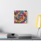 Bunte Spirale von Alabaster Fenton Fields    -Canvas -Wandgemälde
