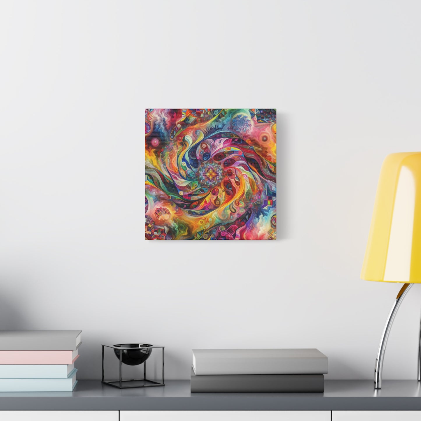 Bunte Spirale von Alabaster Fenton Fields    -Canvas -Wandgemälde