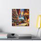 Christmas is coming von "Sebastian Delacroix"   -Canvas -Wandgemälde