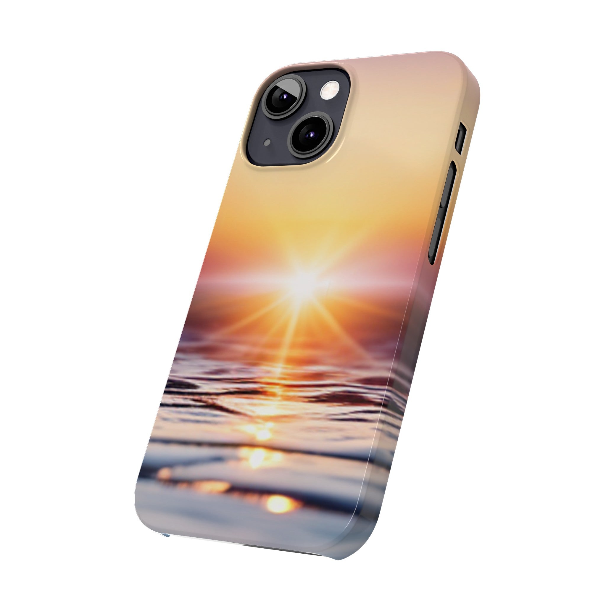 Bezaubernde Sonnenuntergangs-Handyhülle - Perfekt im neuen Design für Dein iPhone