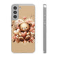 Herzenswärme: Niedlicher Teddybär mit Liebe Handy-Cover   -für verliebte und die es werden möchten