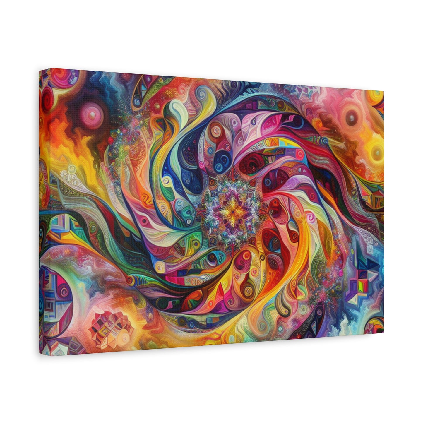 Bunte Spirale von Alabaster Fenton Fields    -Canvas -Wandgemälde