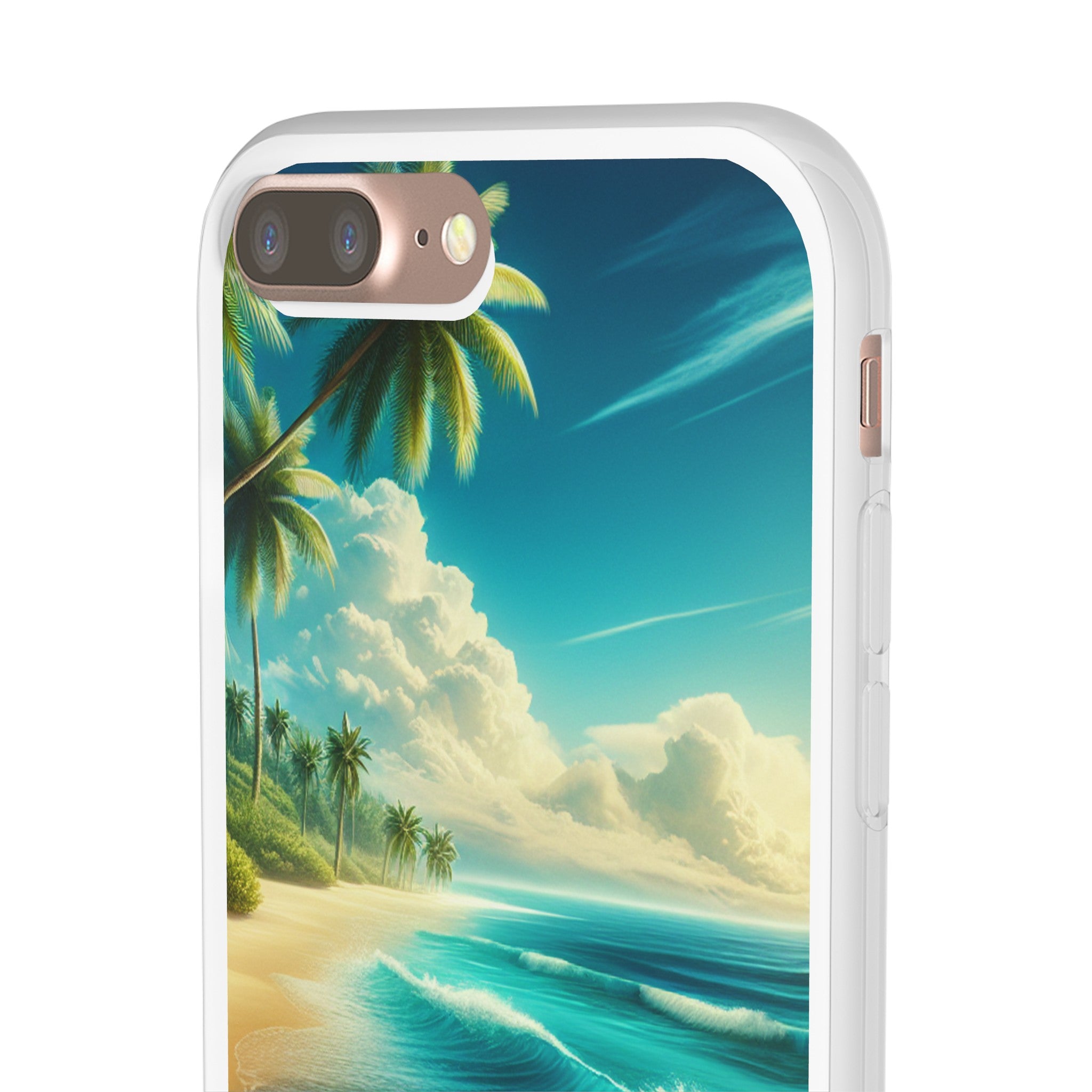 Strandparadies Handy Cover - Für iPhone & Samsung, Tauche ein in die Wellen - Die Inspiration für einen baldigen Urlaub