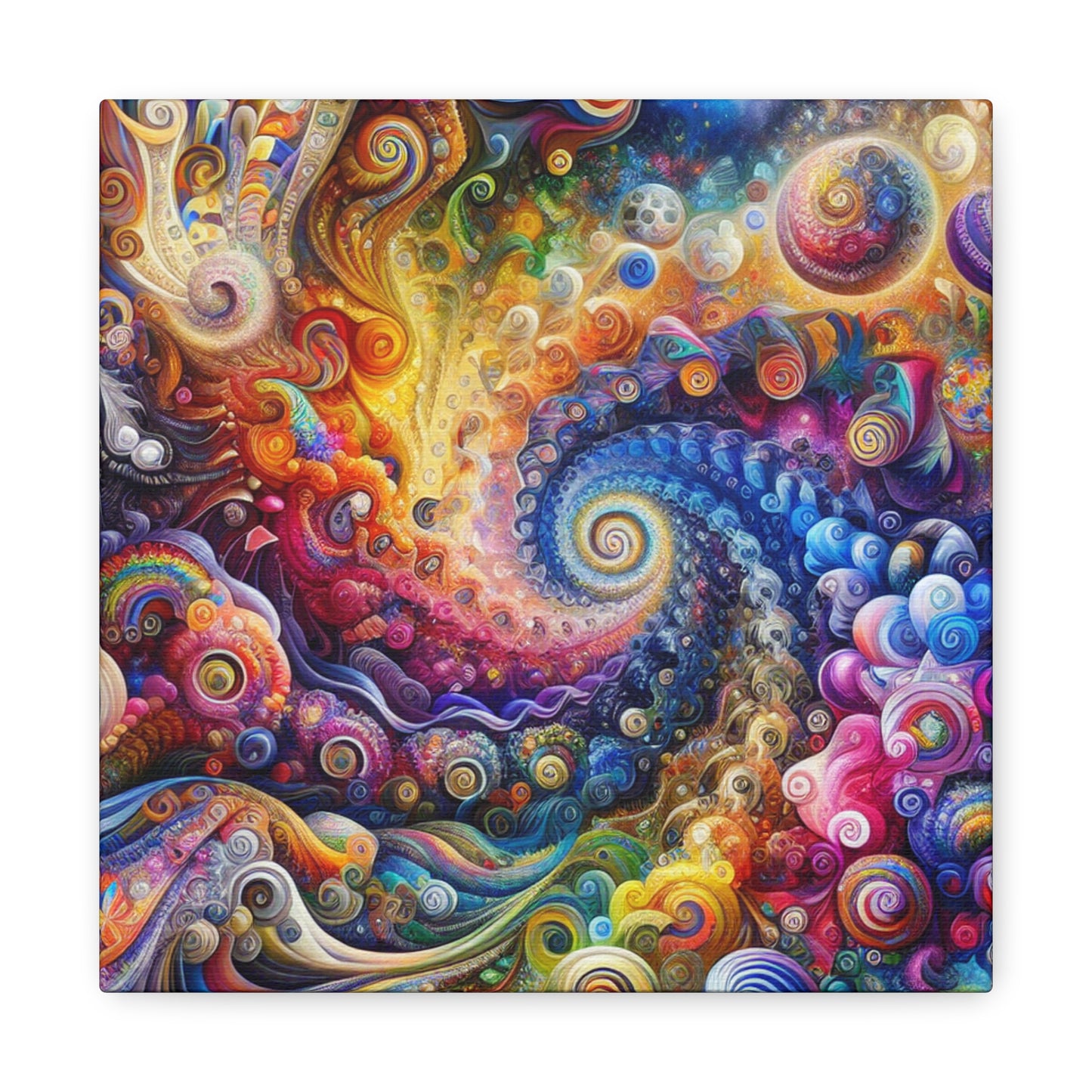 Farbenfrohe Blasen von Theodore Belleview Collection -Canvas -Wandgemälde