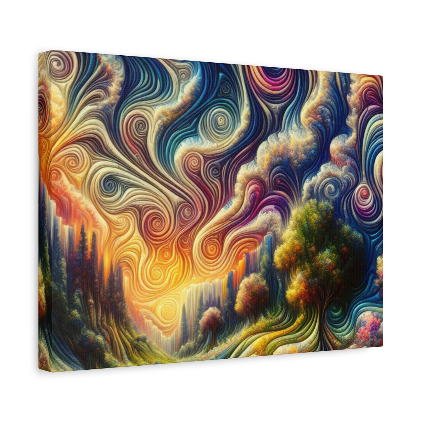 bebender Himmel von Edgar Bellefontaine    -Canvas -Wandgemälde