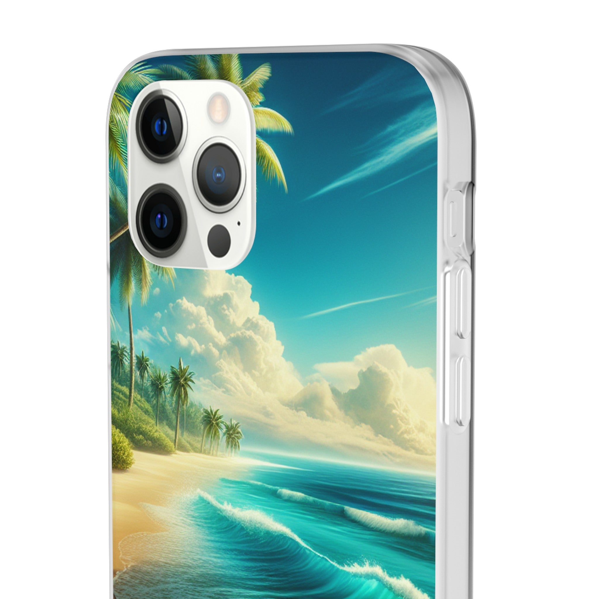 Strandparadies Handy Cover - Für iPhone & Samsung, Tauche ein in die Wellen - Die Inspiration für einen baldigen Urlaub