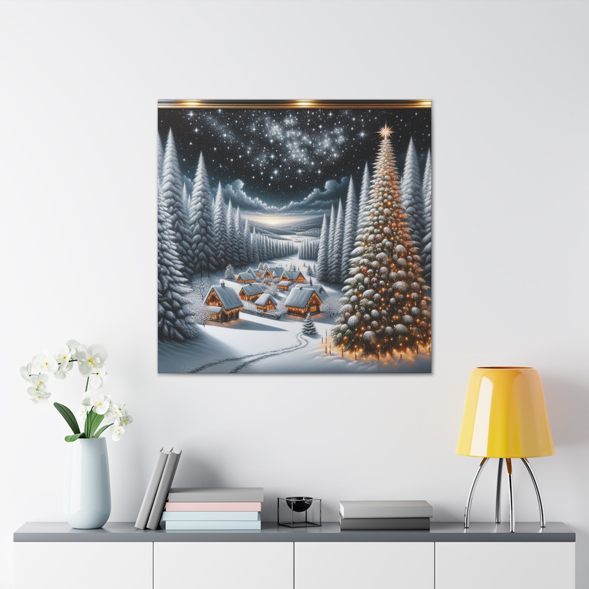 Winter Wonderland Theodore Monetson -Canvas -Wandgemälde