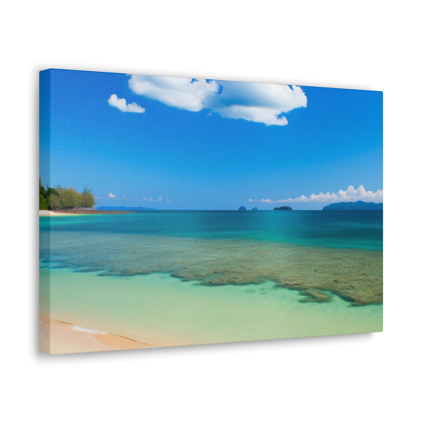 Entdecke die Schönheit Thailands: Atemberaubende Strand- und Meereslandschaften für Dein Zuhause           - Canvas  - Wandbild