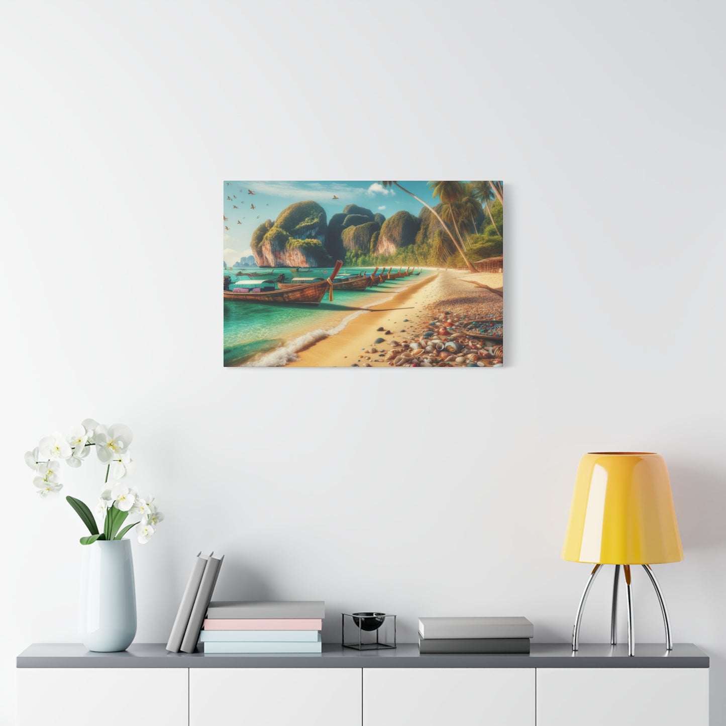 Entdecke die Schönheit Thailands: Atemberaubende Strand- und Meereslandschaften für Dein Zuhause    - Canvas  - Wandbild