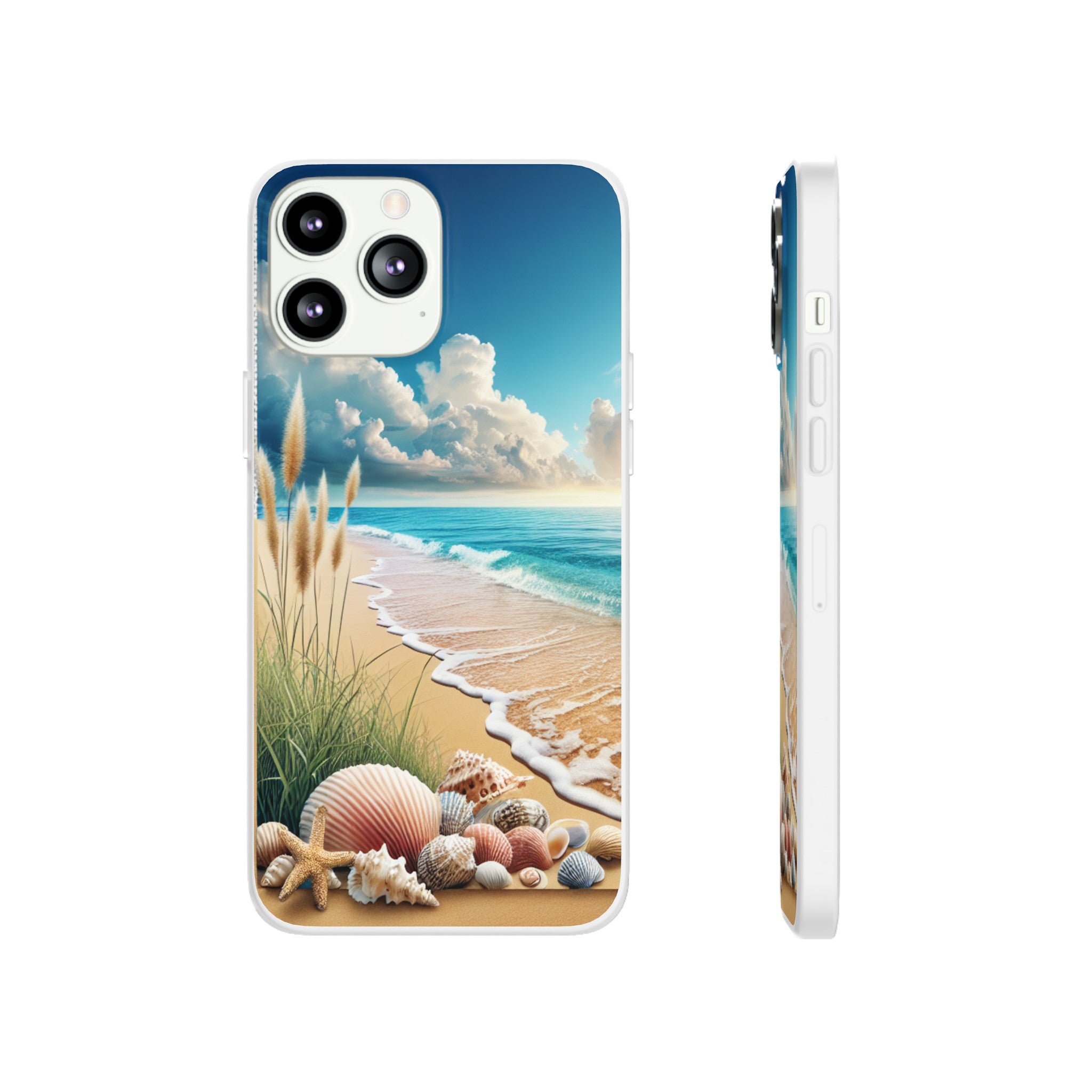 Strandparadies Handy Cover - Für iPhone & Samsung, Tauche ein in die Wellen - Die Inspiration für einen baldigen Urlaub