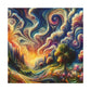 bebender Himmel von Edgar Bellefontaine    -Canvas -Wandgemälde