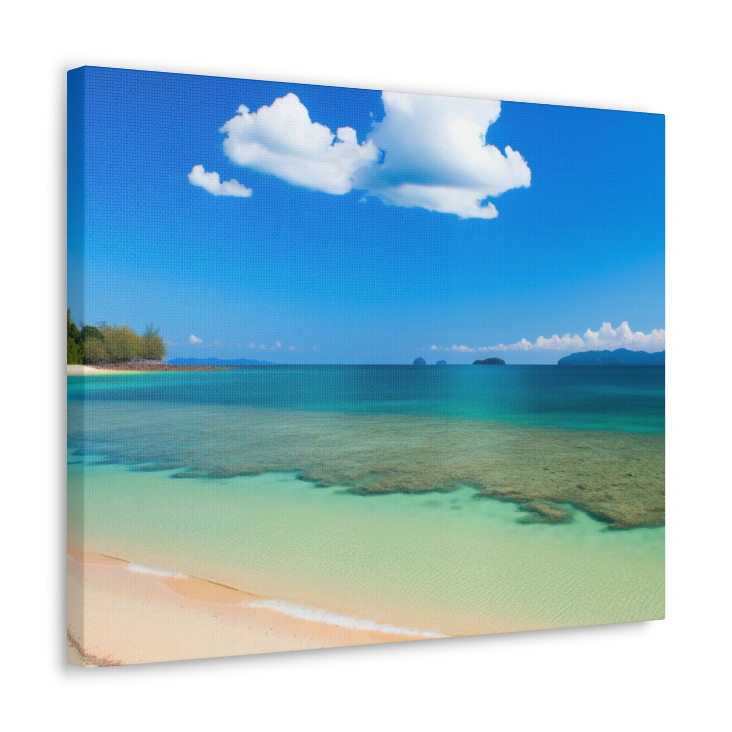 Entdecke die Schönheit Thailands: Atemberaubende Strand- und Meereslandschaften für Dein Zuhause           - Canvas  - Wandbild