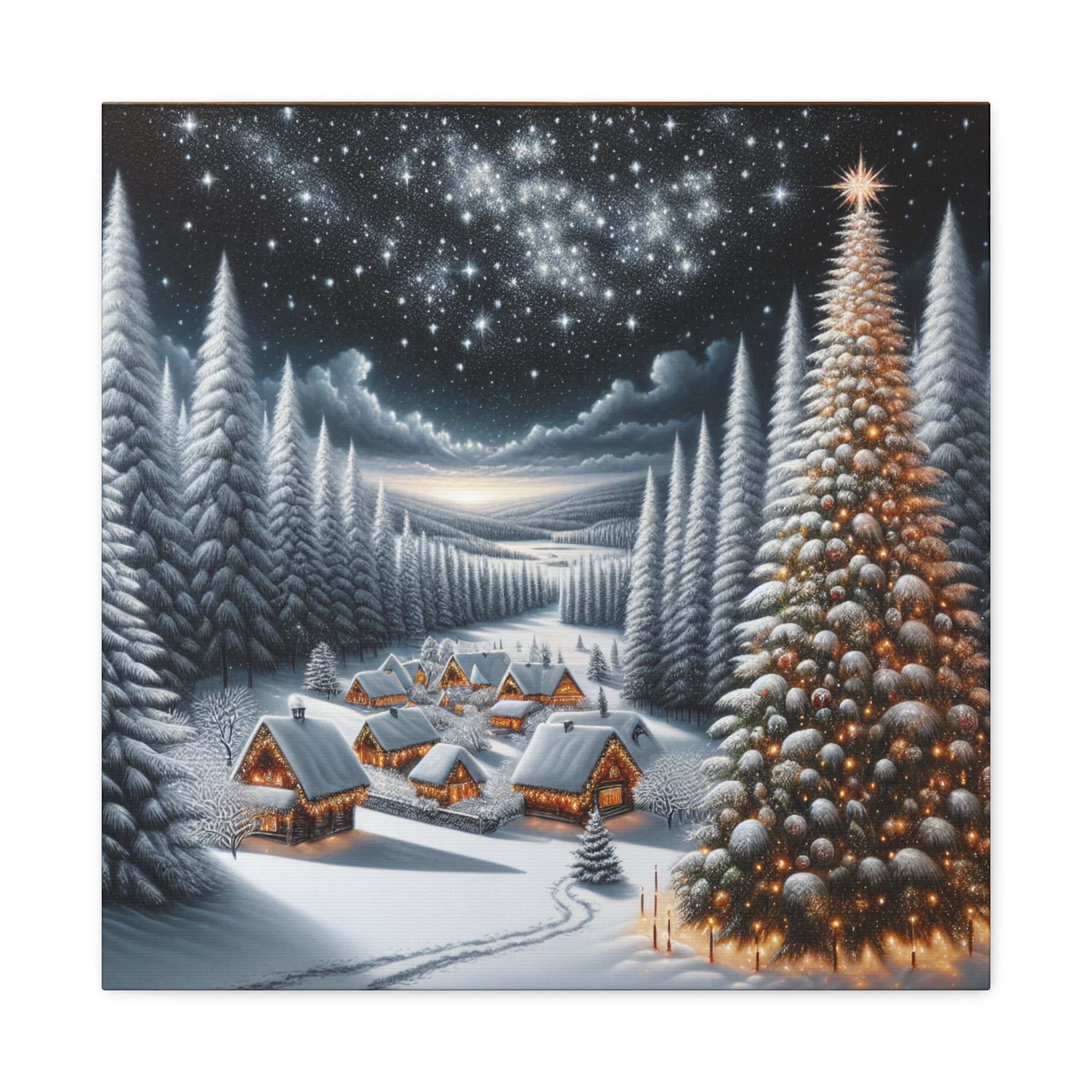 Winter Wonderland Theodore Monetson -Canvas -Wandgemälde