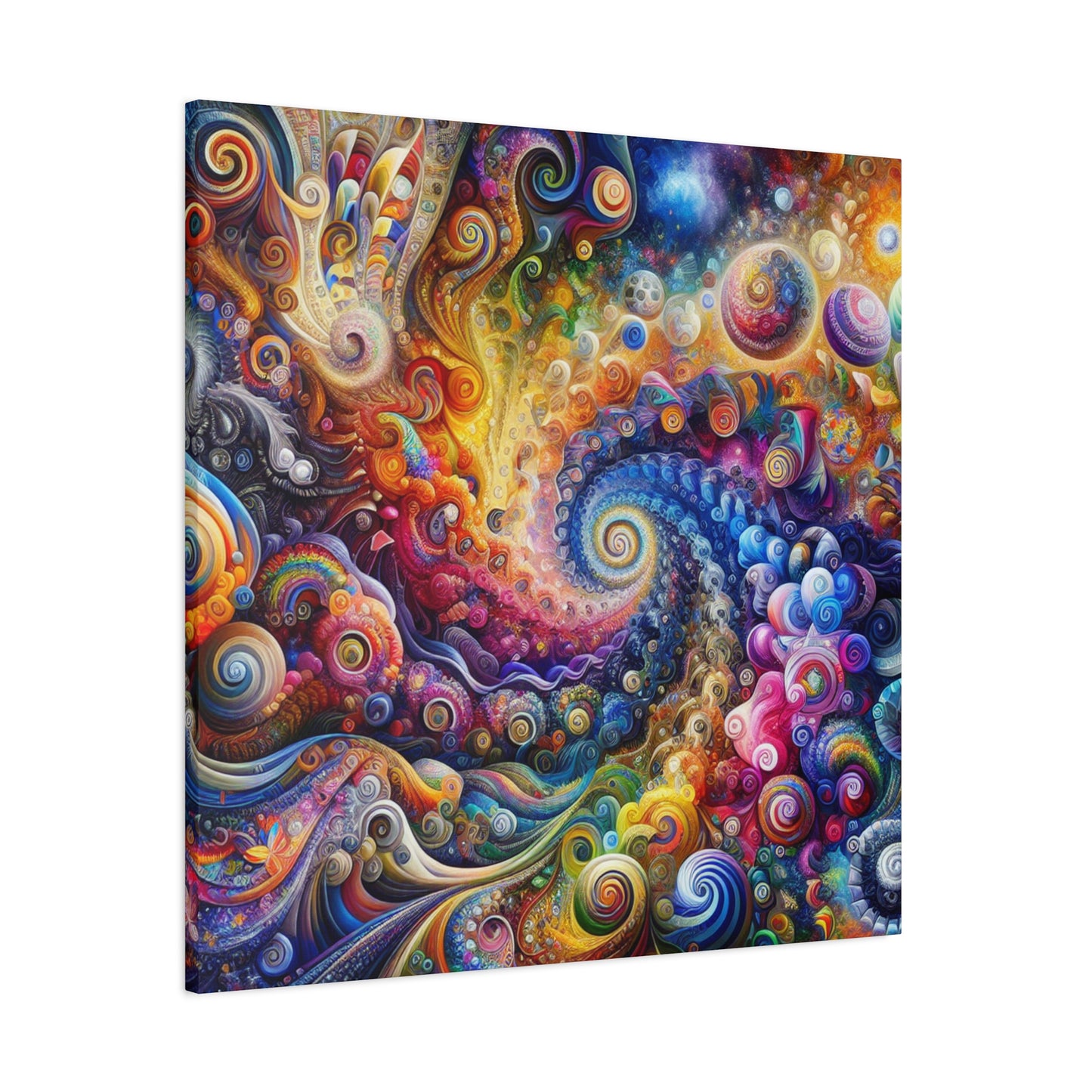 Farbenfrohe Blasen von Theodore Belleview Collection -Canvas -Wandgemälde