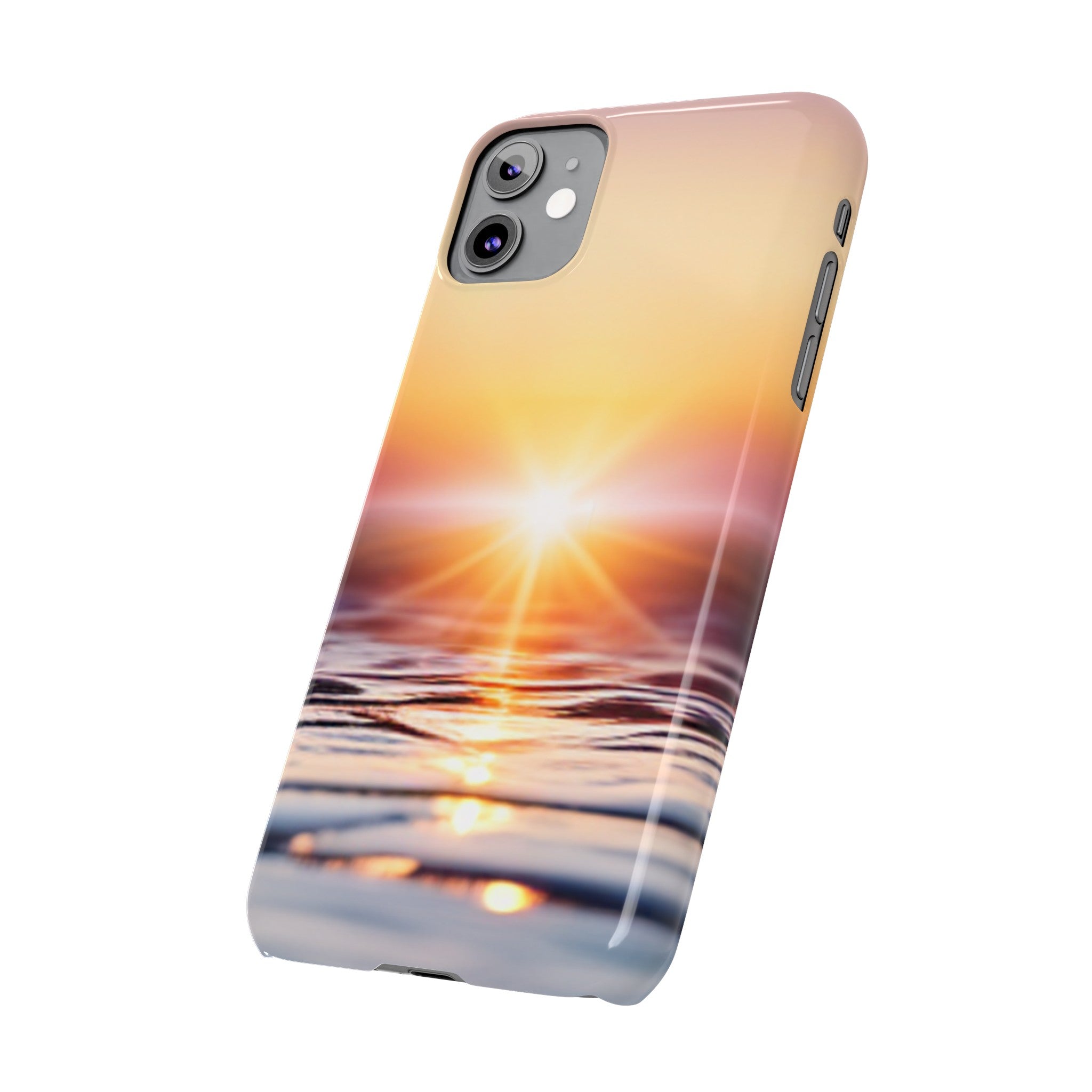 Bezaubernde Sonnenuntergangs-Handyhülle - Perfekt im neuen Design für Dein iPhone