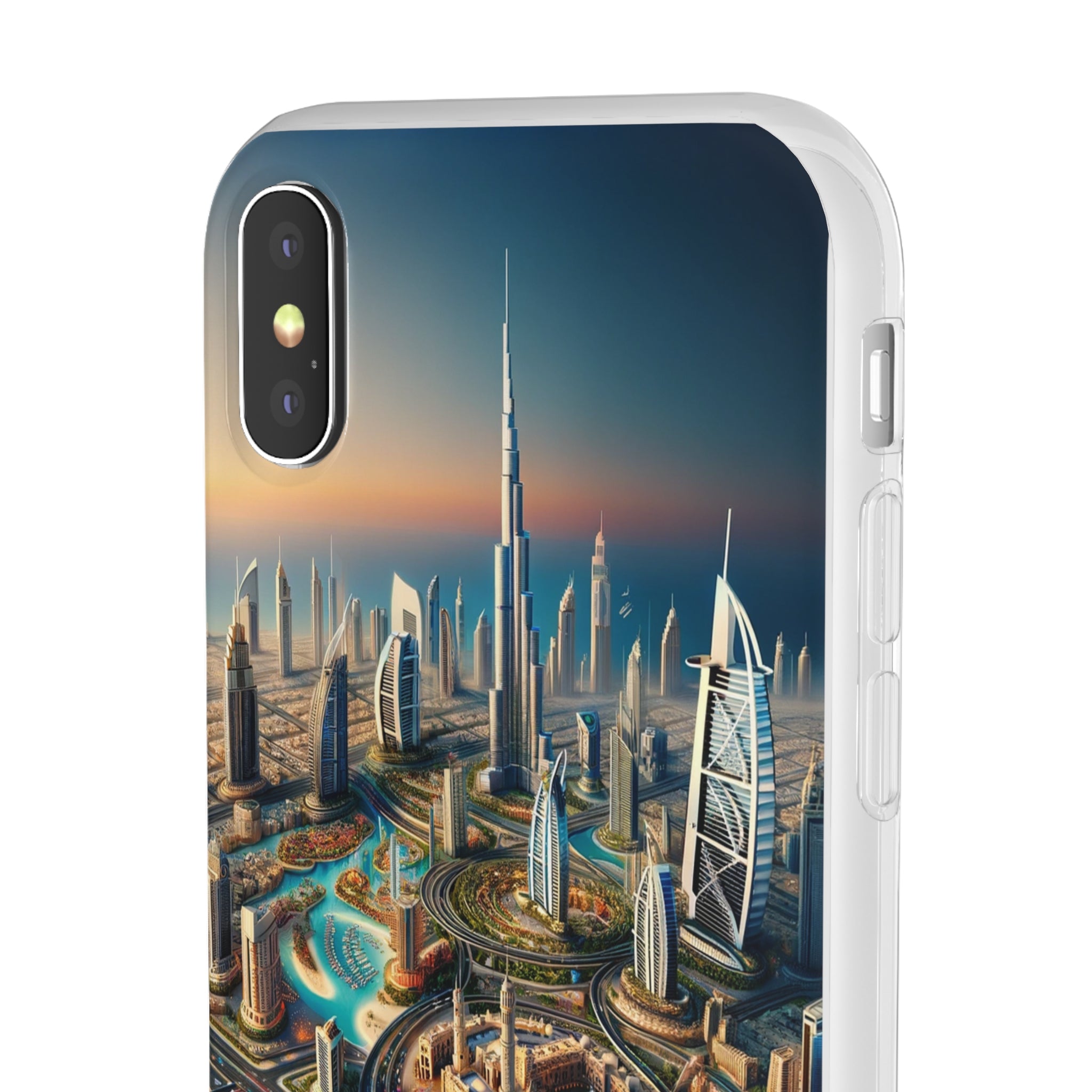 Dubai Dreams: Dein Handy-Cover in luxuriösem Glanz mit dem Design der Wahrzeichen Dubais wie z.B. Burj Khalifa oder dem Burj al Arab!