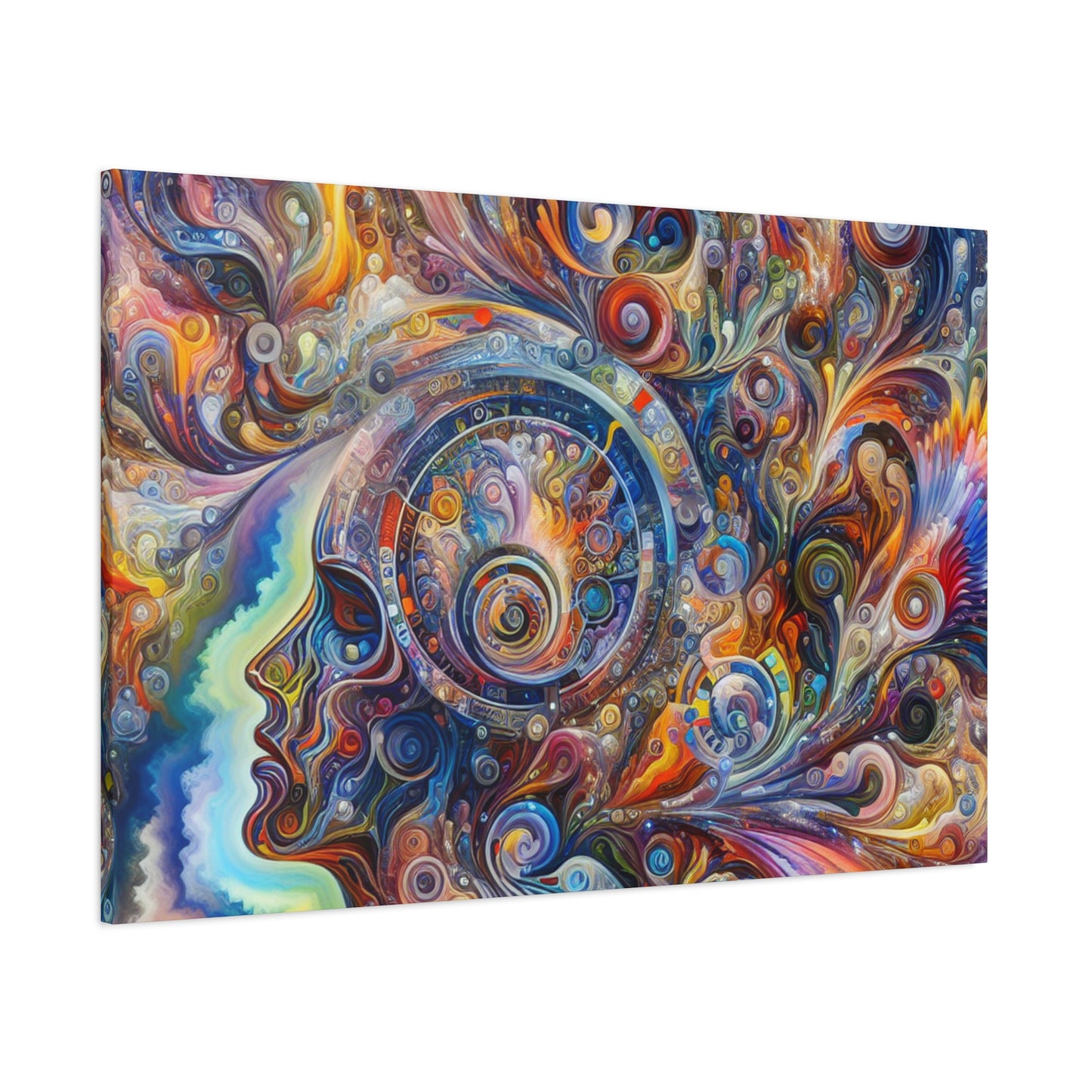 bunter Punk vonTheodore Vanborough Bloomfield     -Canvas