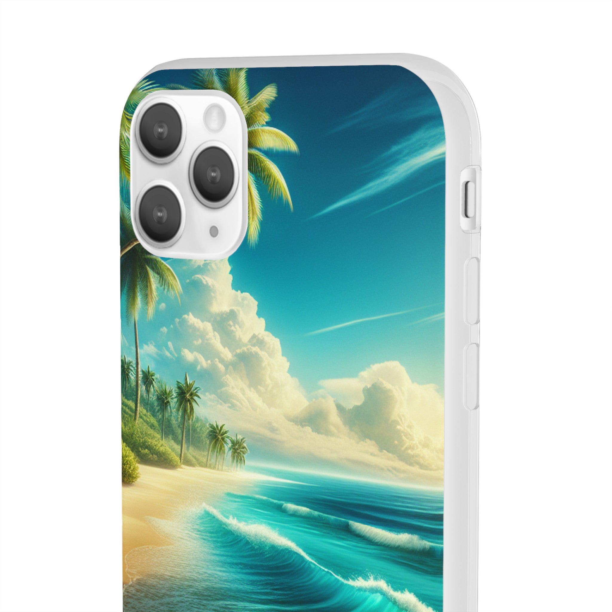 Strandparadies Handy Cover - Für iPhone & Samsung, Tauche ein in die Wellen - Die Inspiration für einen baldigen Urlaub