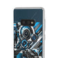 High-Speed Elegance: Sleek Futurism Car-Themed Handy - Cover