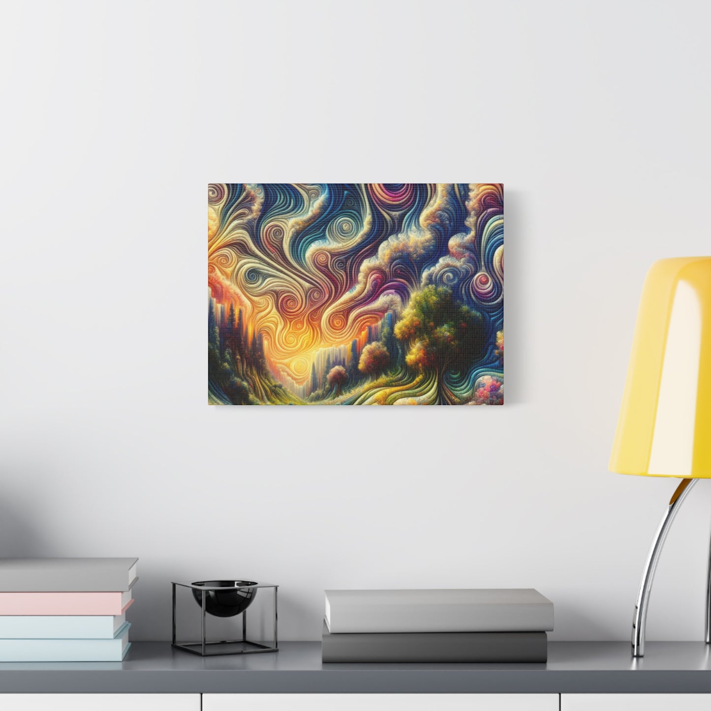 bebender Himmel von Edgar Bellefontaine    -Canvas -Wandgemälde