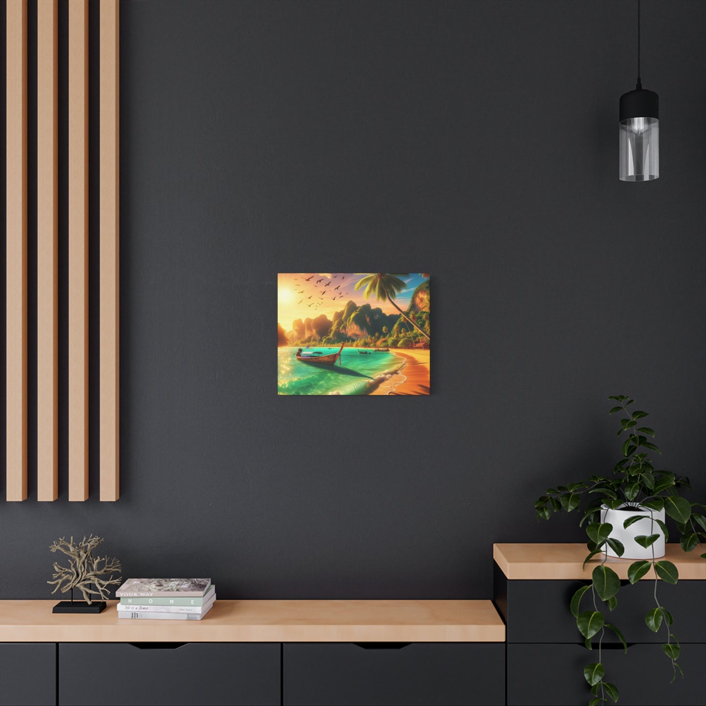Entdecke die Schönheit Thailands: Atemberaubende Strand- und Meereslandschaften für dein Zuhause       - Canvas  - Wandbild