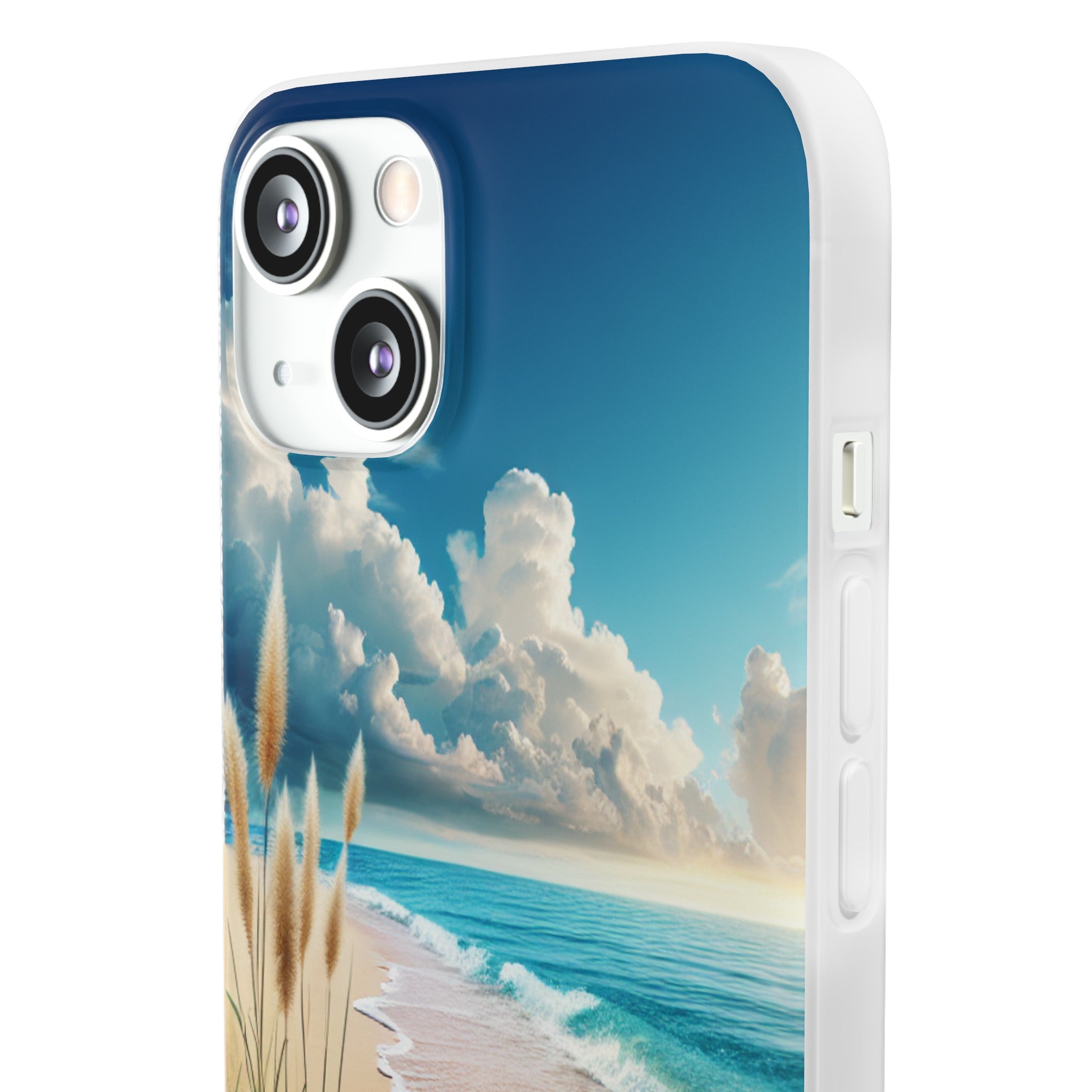 Strandparadies Handy Cover - Für iPhone & Samsung, Tauche ein in die Wellen - Die Inspiration für einen baldigen Urlaub