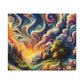 bebender Himmel von Edgar Bellefontaine    -Canvas -Wandgemälde