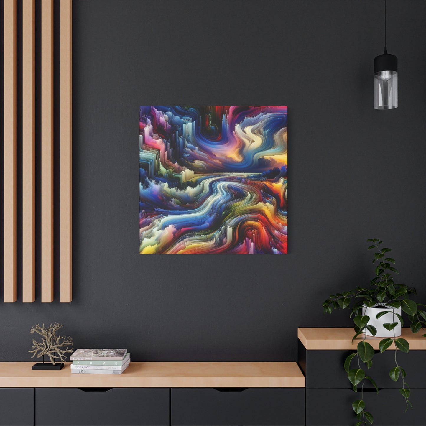 Bunter Vielfalt von Sebastian Kensington    -Canvas -Wandgemälde