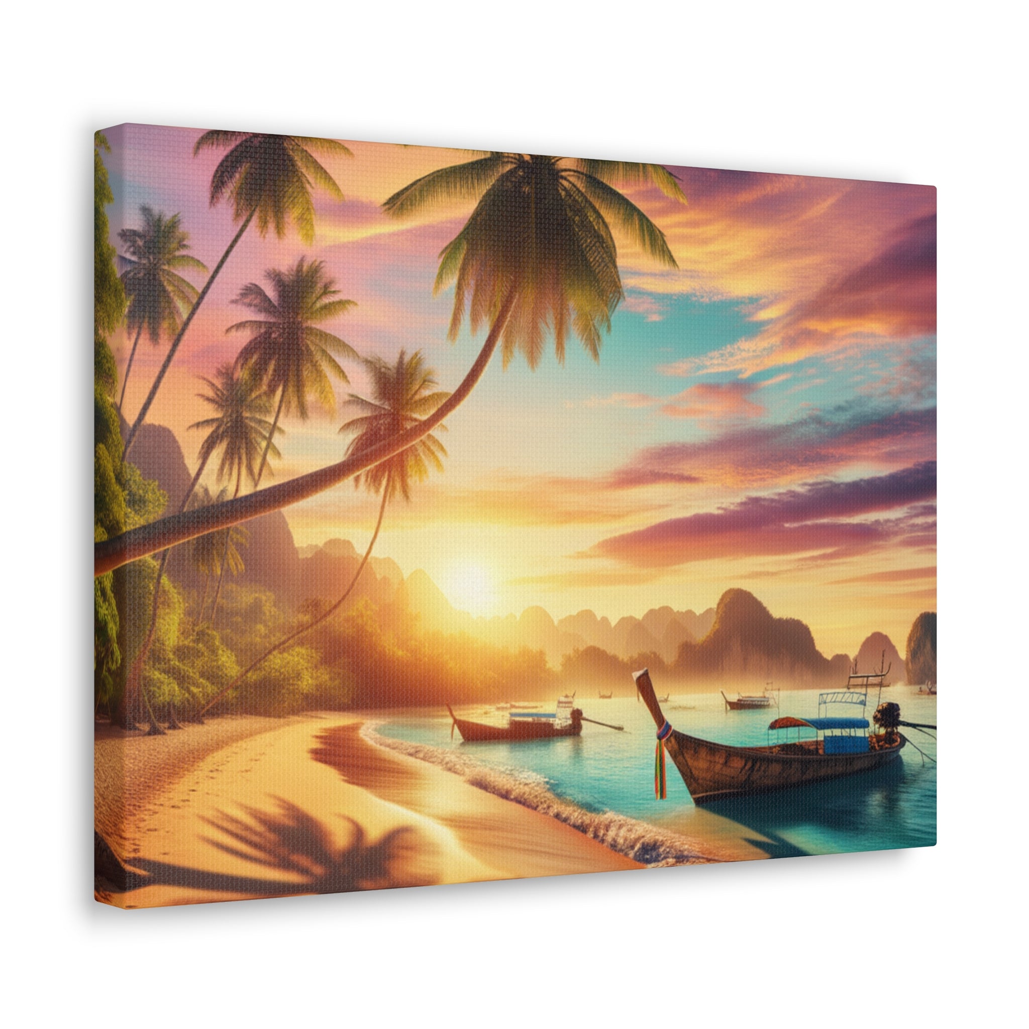 Traumhafte Küstenparadiese: Entdecken Sie unsere exklusive Kollektion von Strand- und Meerbildern aus Thailand  - Canvas  - Wandbild