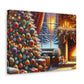 Christmas is coming von "Sebastian Delacroix"   -Canvas -Wandgemälde